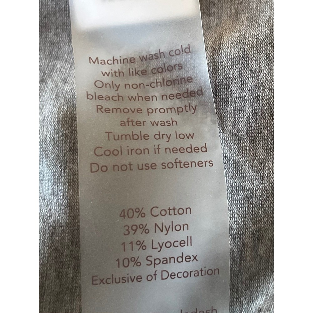 CALIA Womens Thrive Scoop Tank Mid Grey Heather Racerback Wicking Atleisure SZ S - Picture 6 of 9